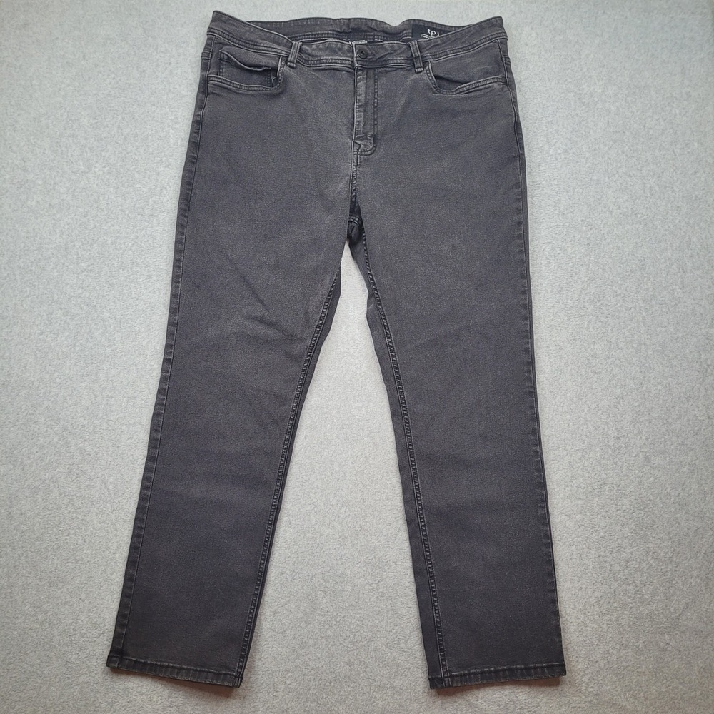 TPJ Jeans Mens 40x30 Black Slim Thick Stretch Denim Pants JU9T5CSTL30